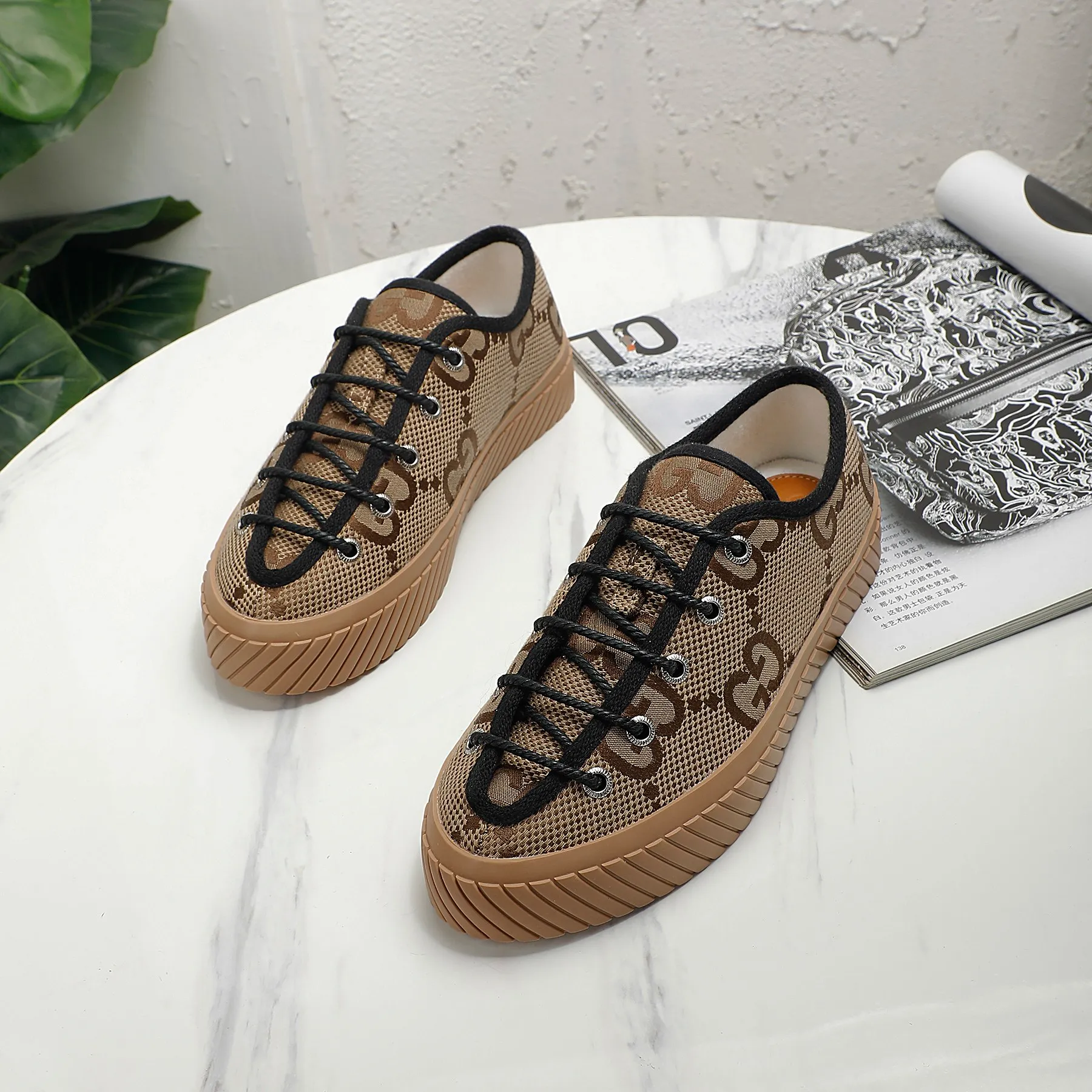 👟👟Ex-factory price 420👟👟 Men's size +10 GUCCI, couple style, other colors also available, you can also place an order with pictures